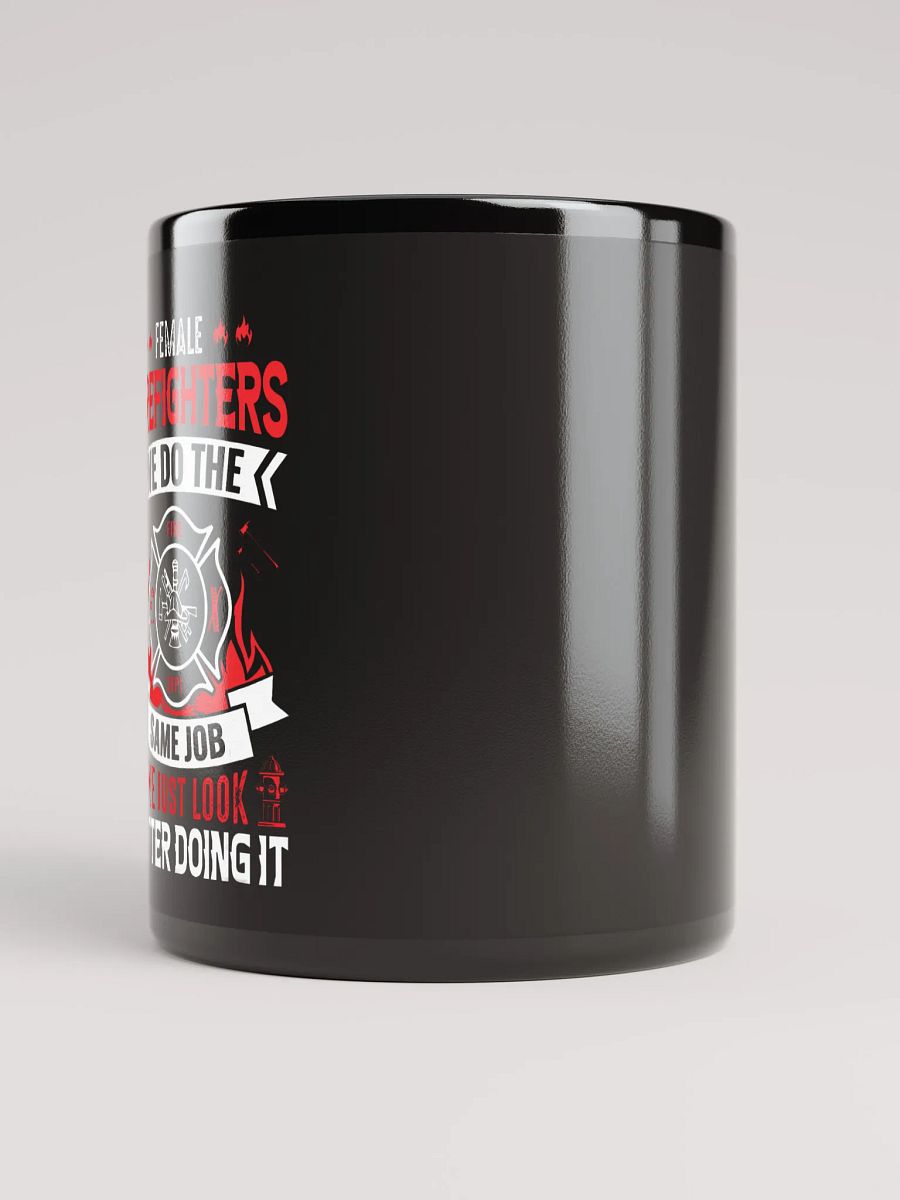 Female Firefighters - Black Mug product image (3)