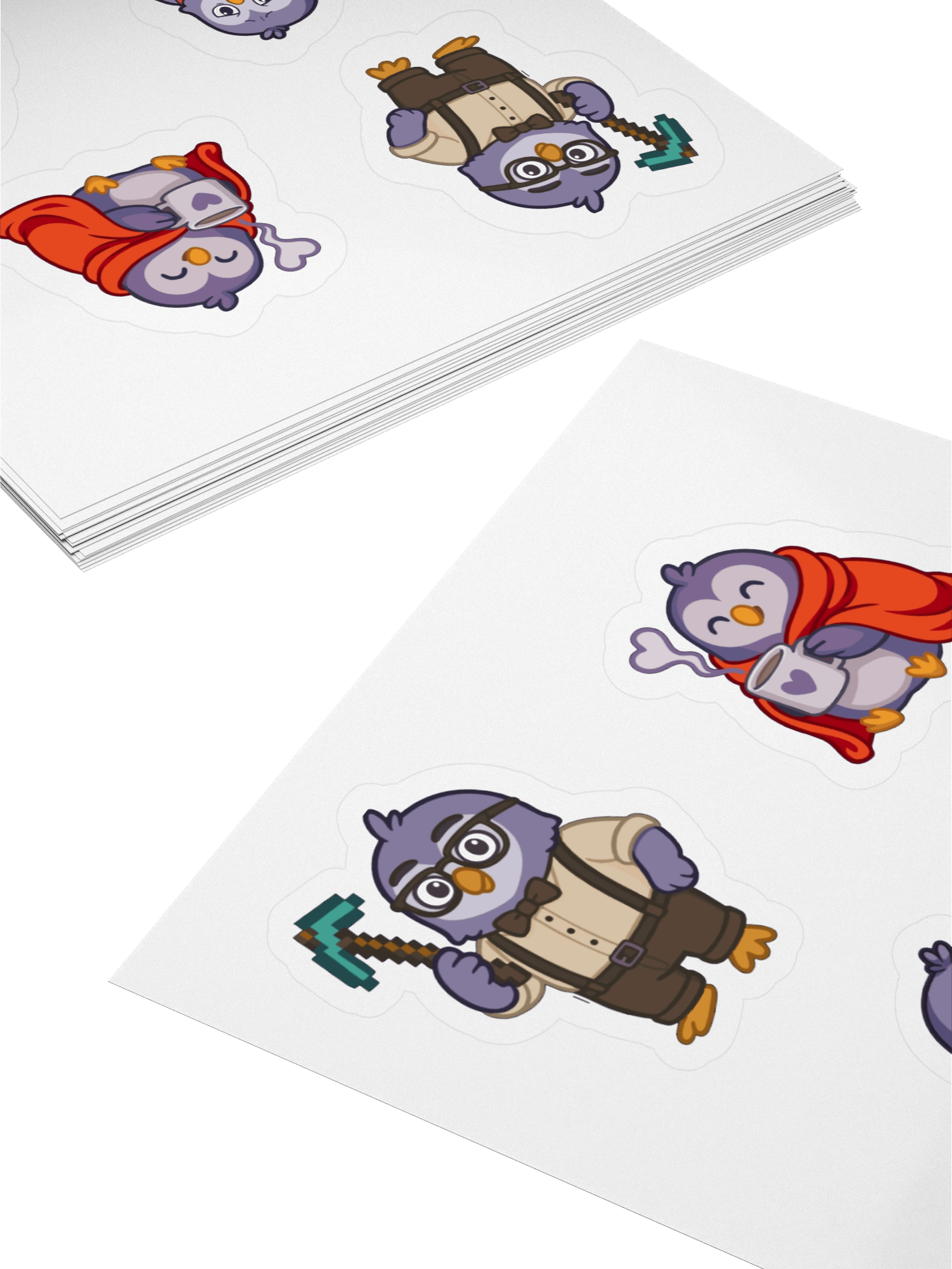 Iain The Owl Sticker Pack product image (7)