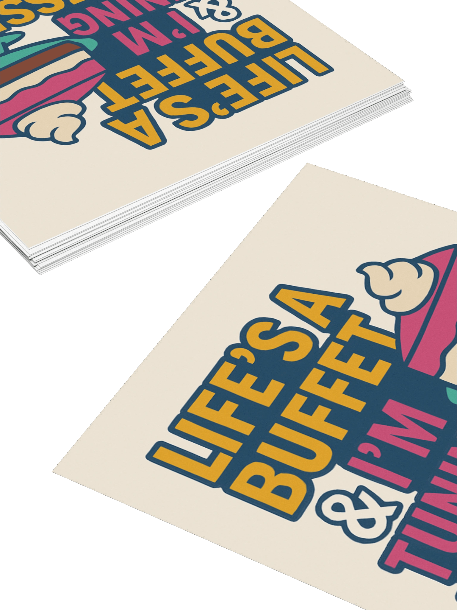 Life's A Buffet Sticker product image (8)