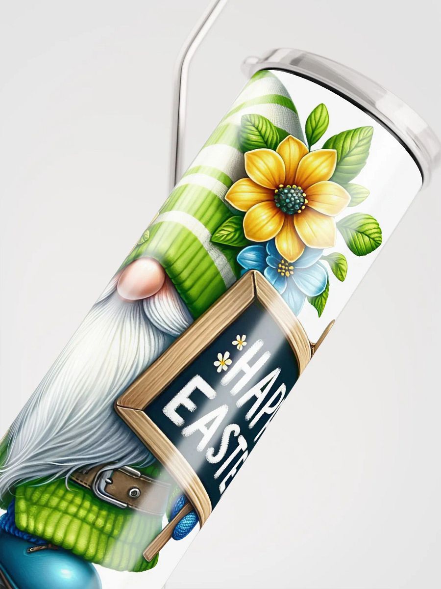 Whimsical Easter Gnome Stainless Steel Tumbler product image (10)