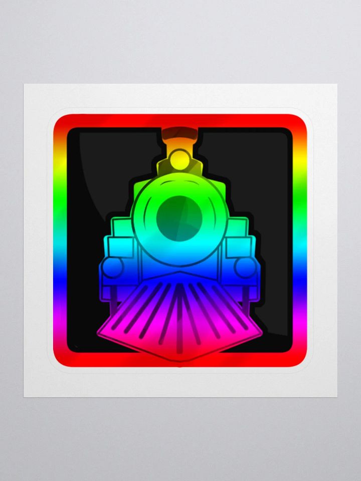 Rainbow Badge Sticker product image (1)