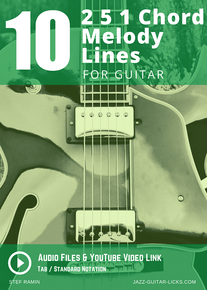 10 Chord Melody Exercises For Jazz Guitar | PDF With Audio product image (1)