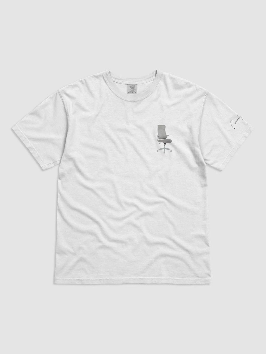 The Man The Myth The Chair Luxury Heavyweight T-Shirt product image (1)