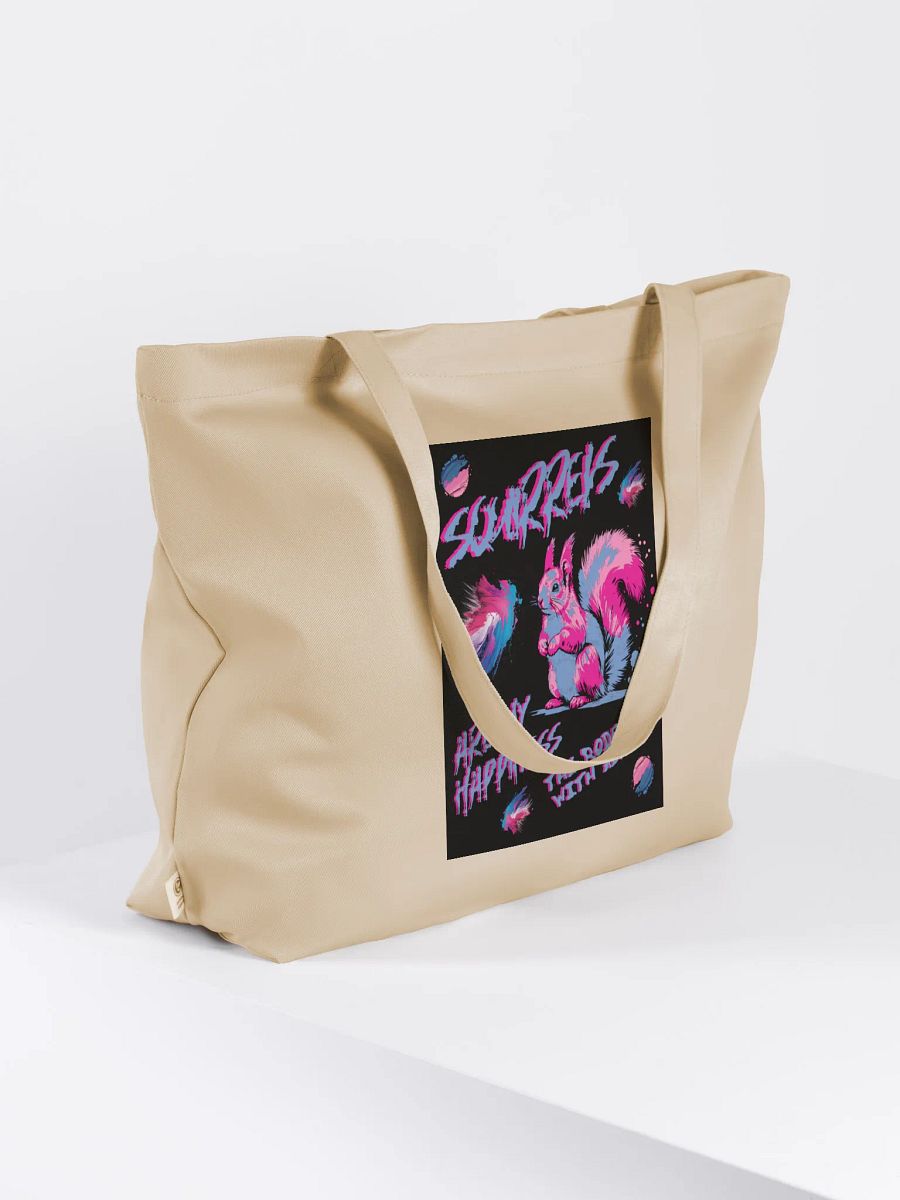 SQUIRRELS ARE MY HAPPINESS ECO TOTE product image (4)