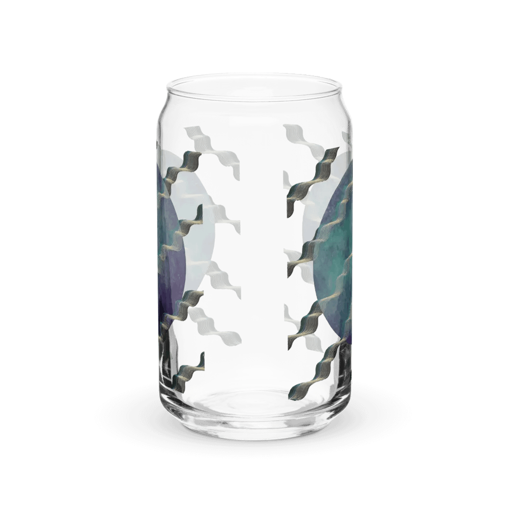 Moonlight Retro wave Can-Shaped Glass product image (2)