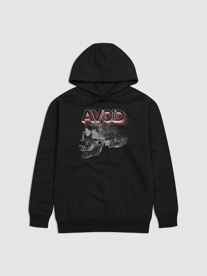 AVOID Glitch Skull Hoodie product image (1)