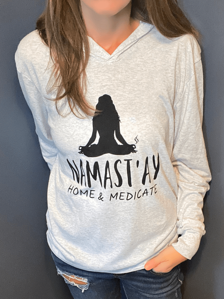 Namast'ay Women's Lightweight Hooded Long Sleeve product image (1)