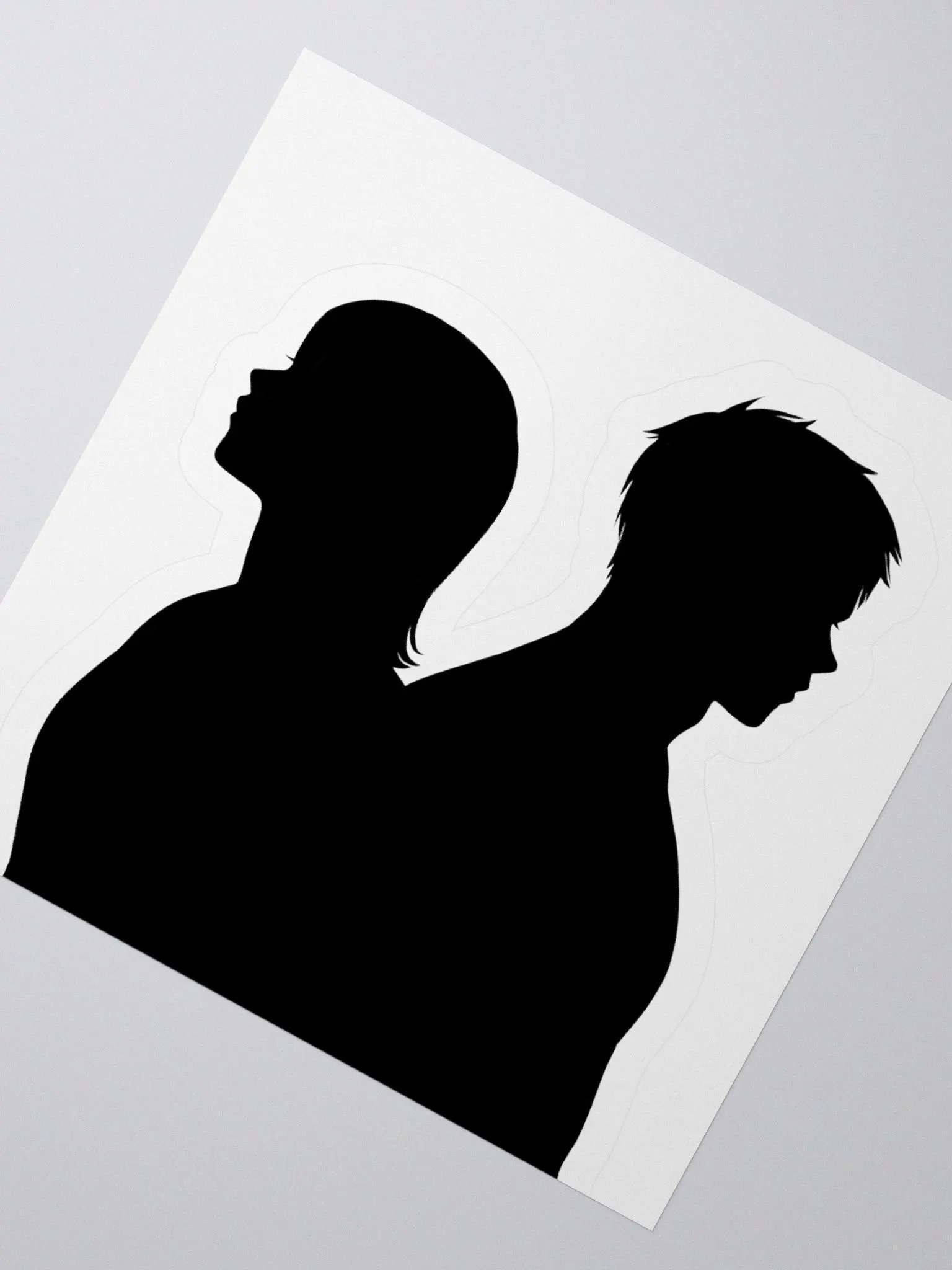 Thea and Nix Silhouette Sticker product image (2)