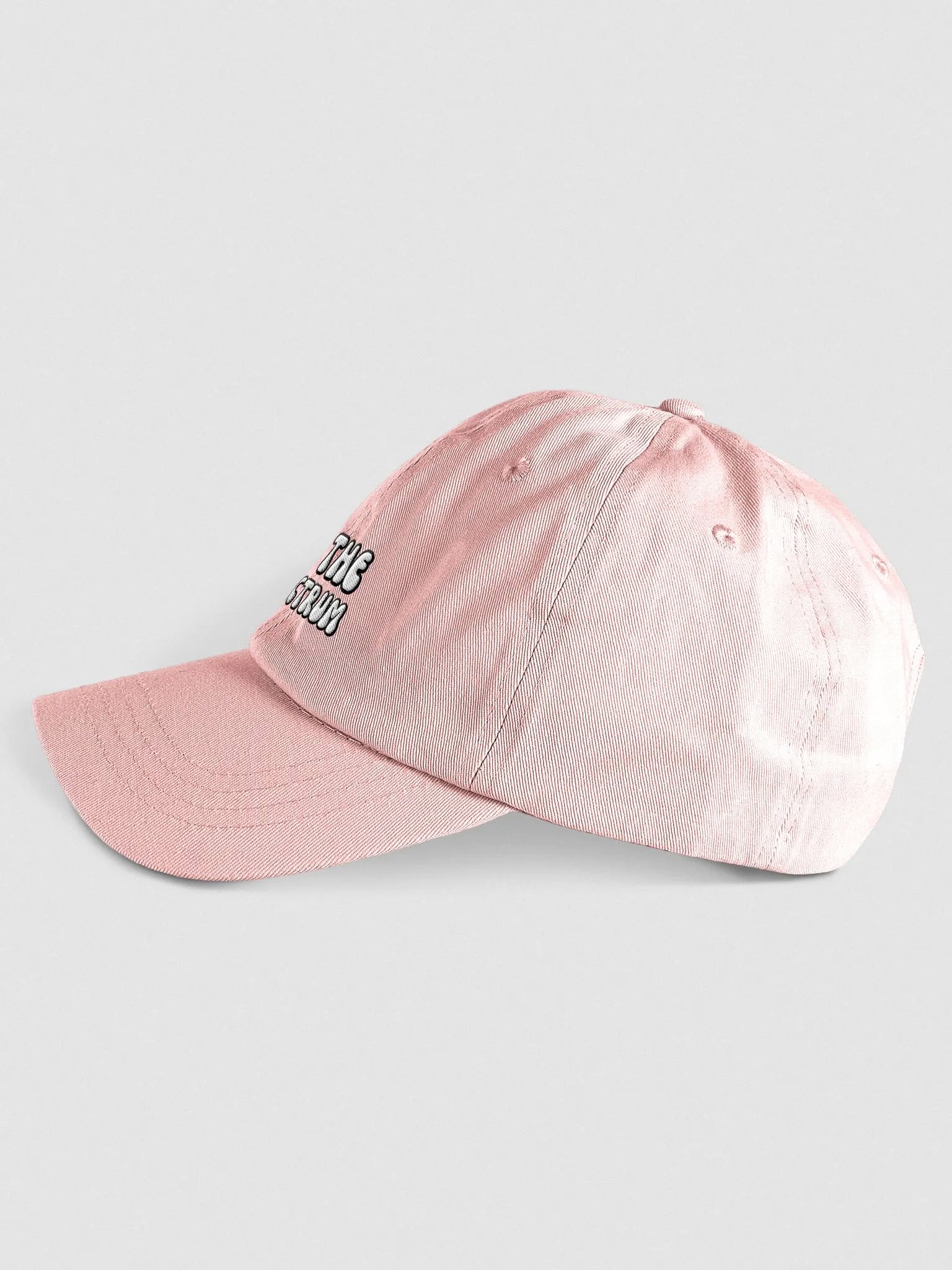 ON THE SPECTRUM groovy lined design embroidered pastel dad hat product image (19)
