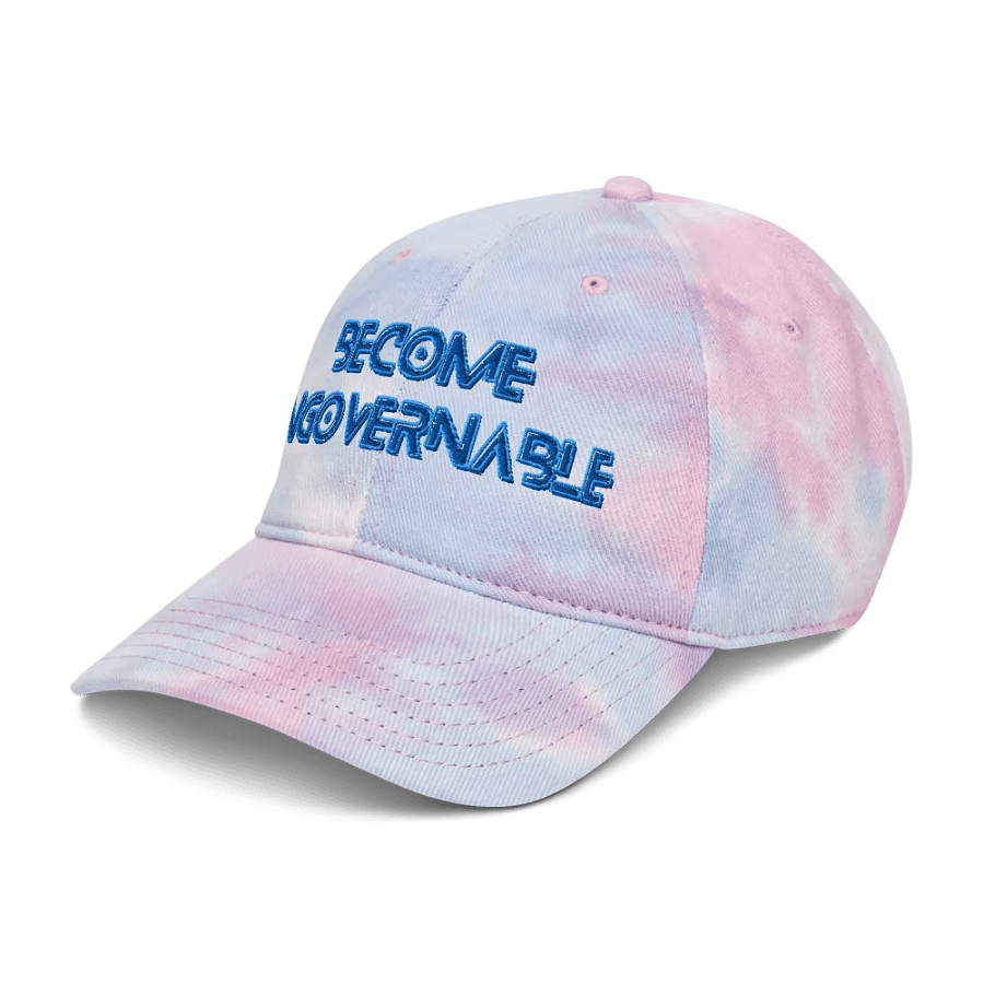 KC, Become Ungovernable (words only), Embroidered Tie-dye Hat product image (17)