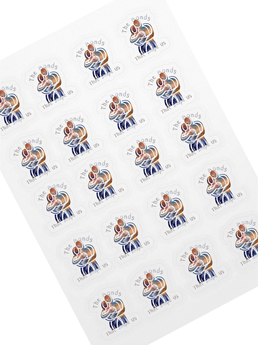 The Bonds That Shape Us Kiss Cut Sticker Sheet product image (1)