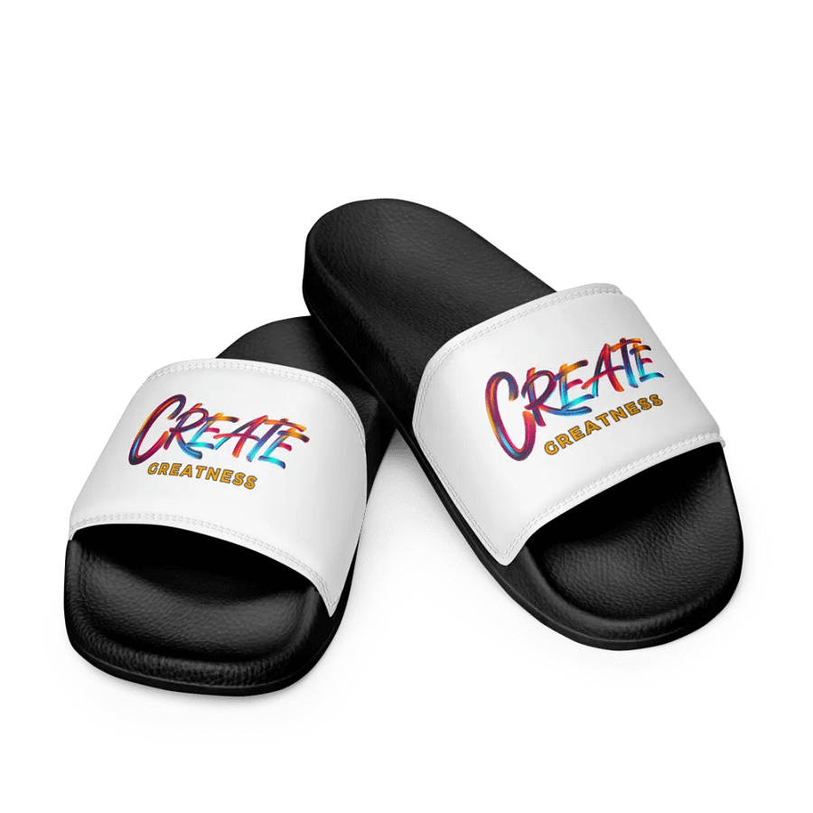 Create Greatness Women's Slides product image (7)