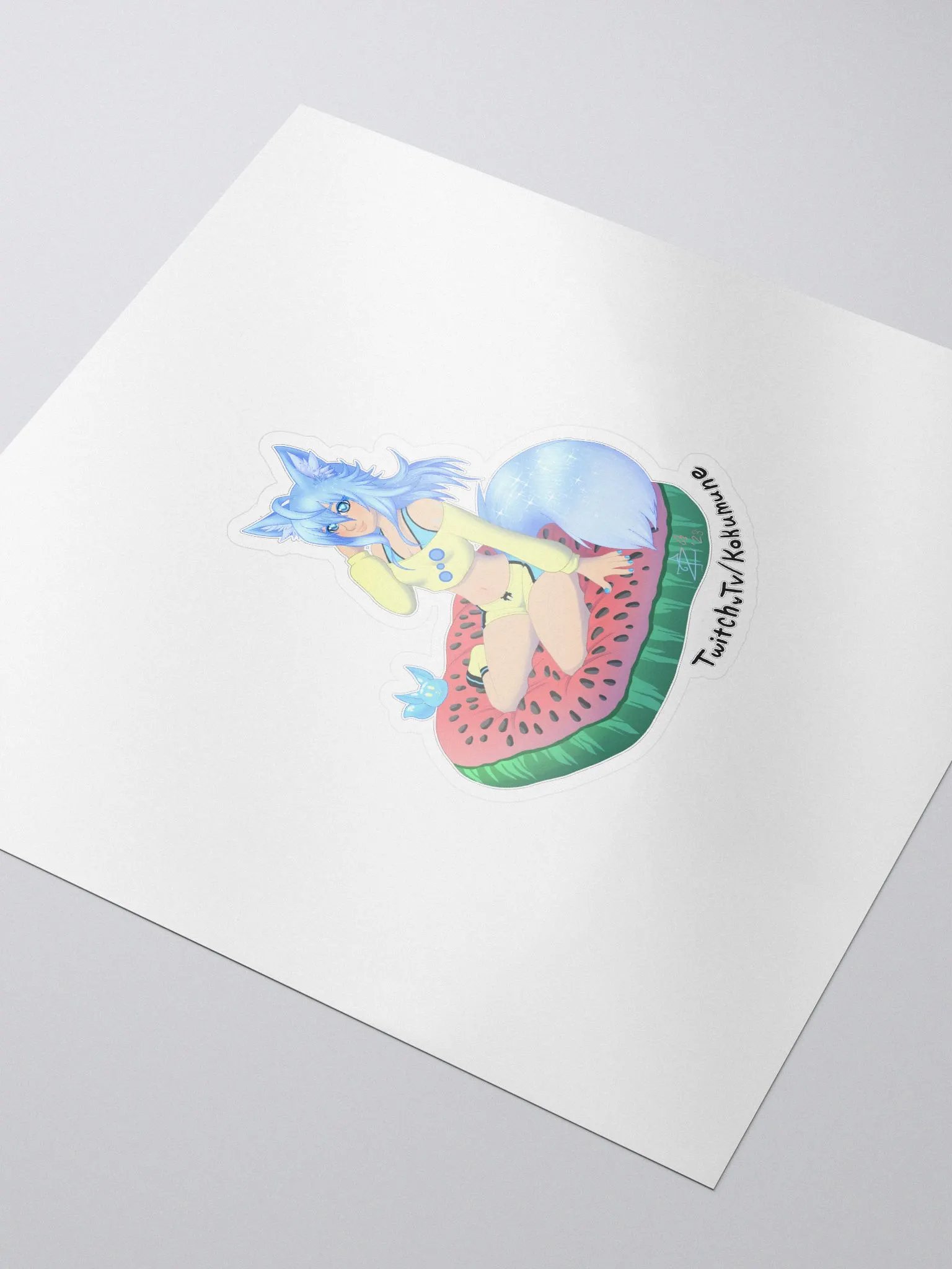 Kokumune Watermelon Chillin Sticker product image (3)