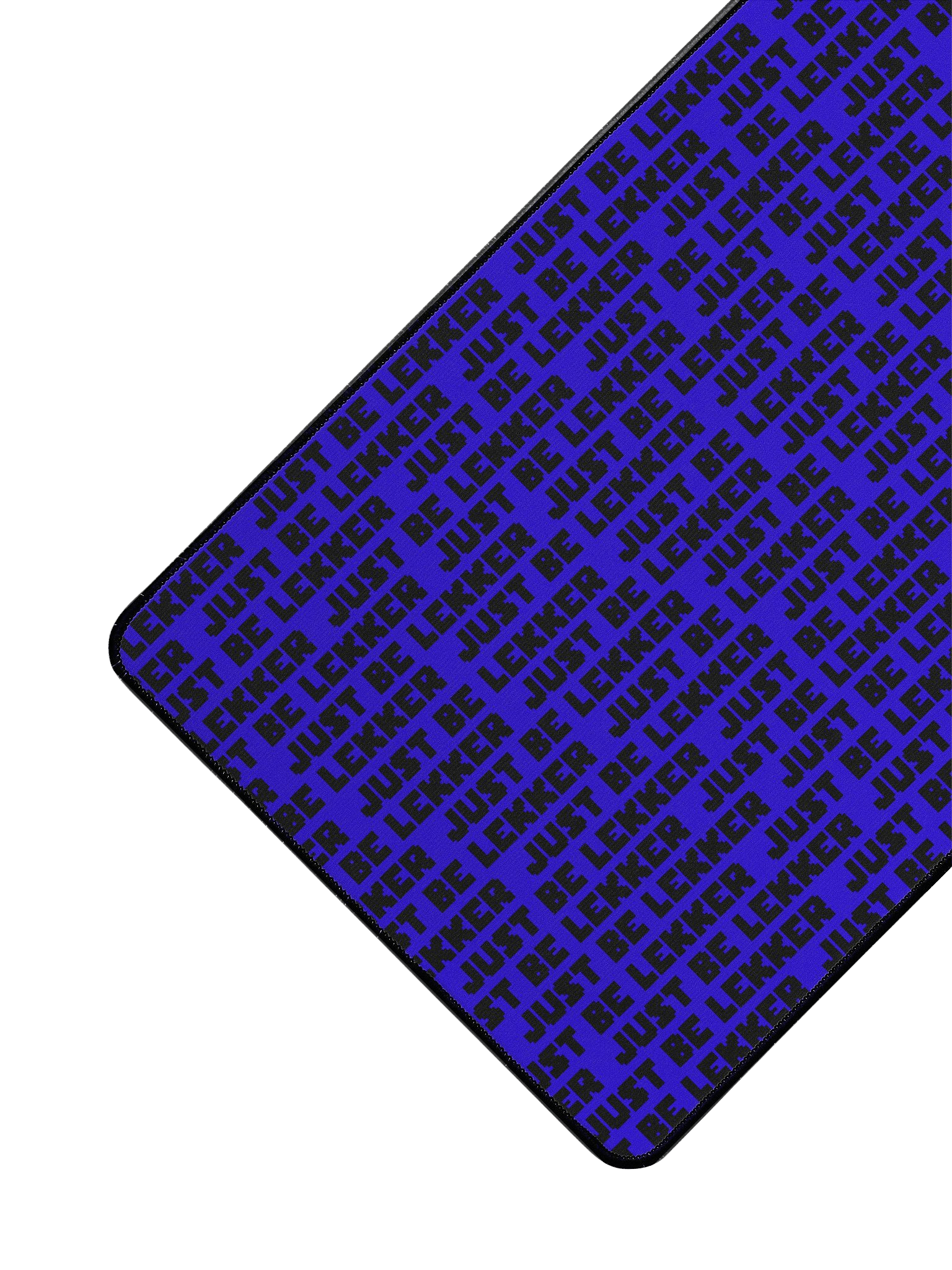 Smithology - "Just Be Lekker" Blue/Black Gaming Mousepad product image (3)