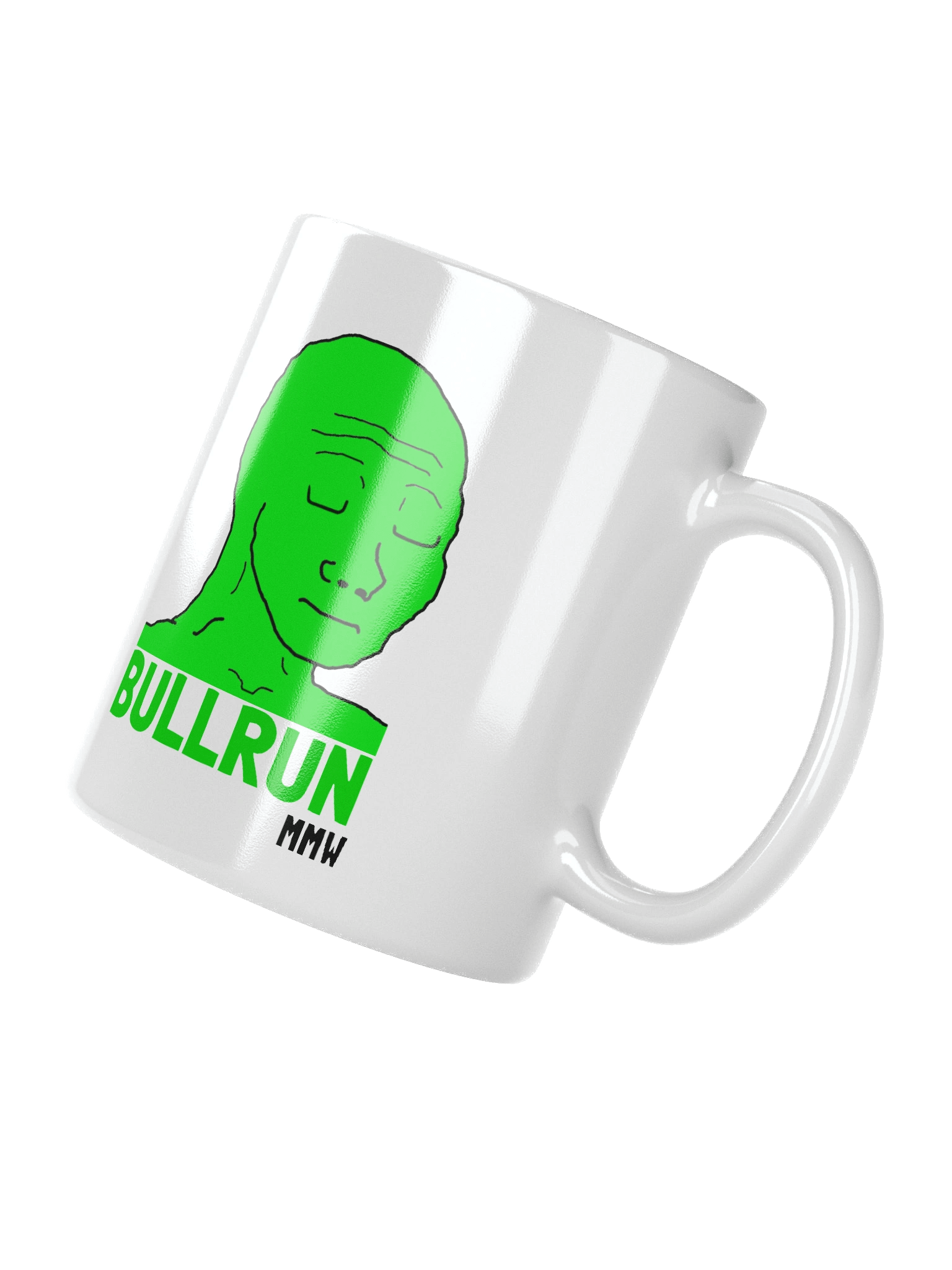 Wojak Mug (Bullrun & Bearmarket Face) 🤑📈📉💀 product image (3)