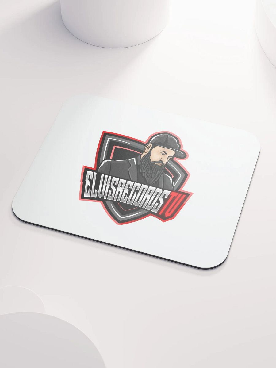 ELVISRECORDSTV Elusive Emblem Mouse Pad product image (3)