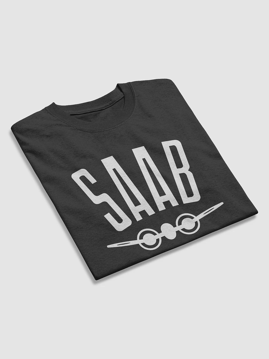 SAAB Vintage Airplane Heavyweight T-Shirt product image (3)