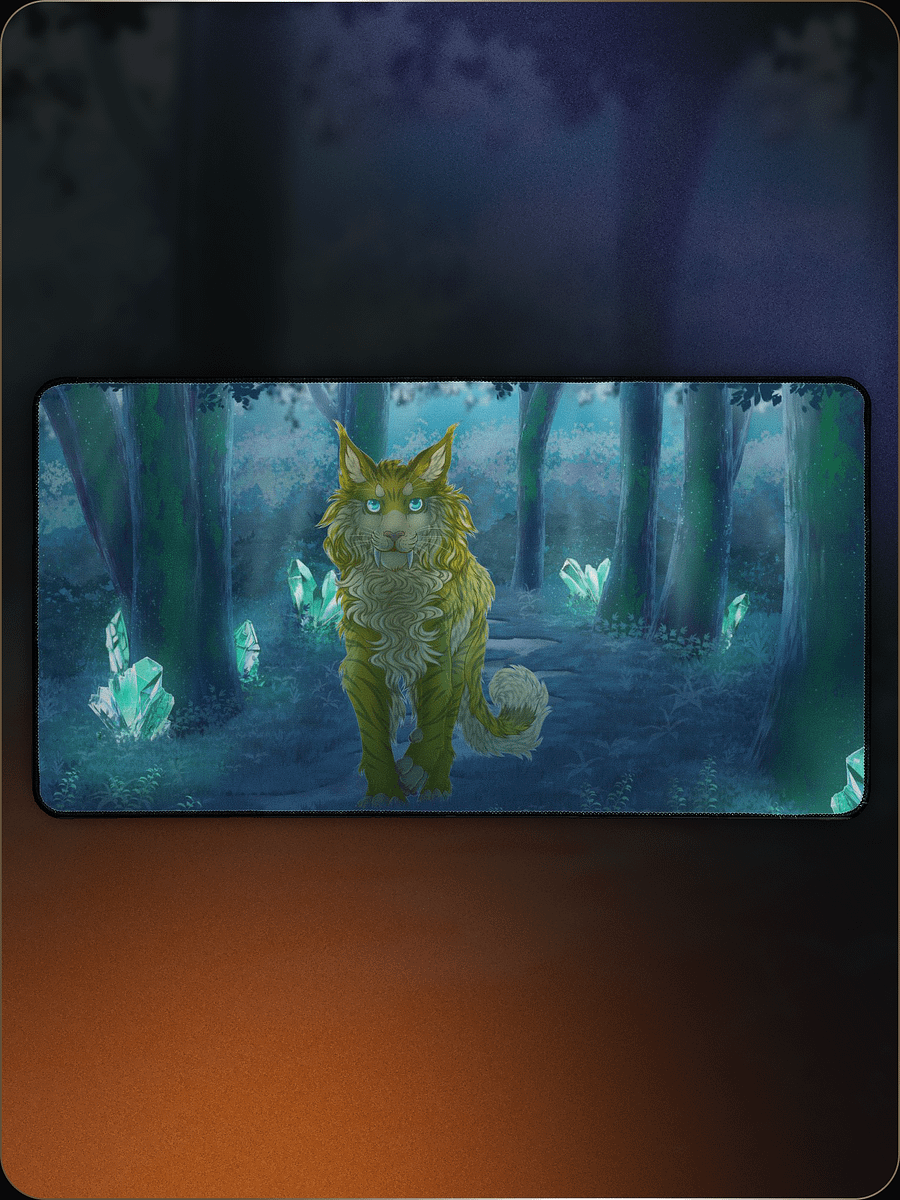 SparkleCat Forest Deskmat product image (1)