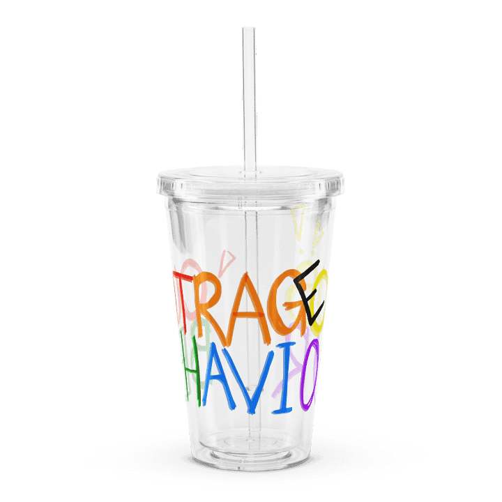 OUTRAGEOUS BEHAVIOUR!!! - Clear Tumbler product image (1)