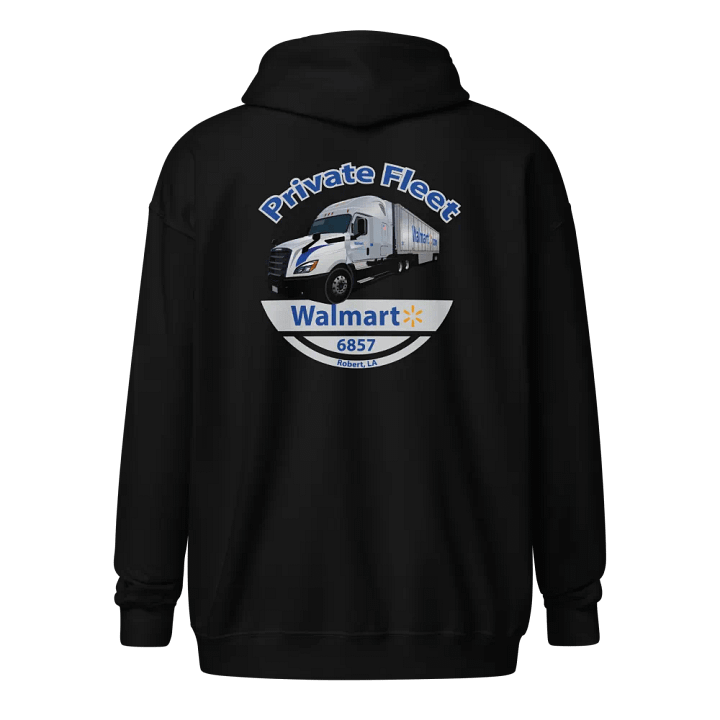 6857 Robert Walmart Private Fleet Zip-up product image (1)