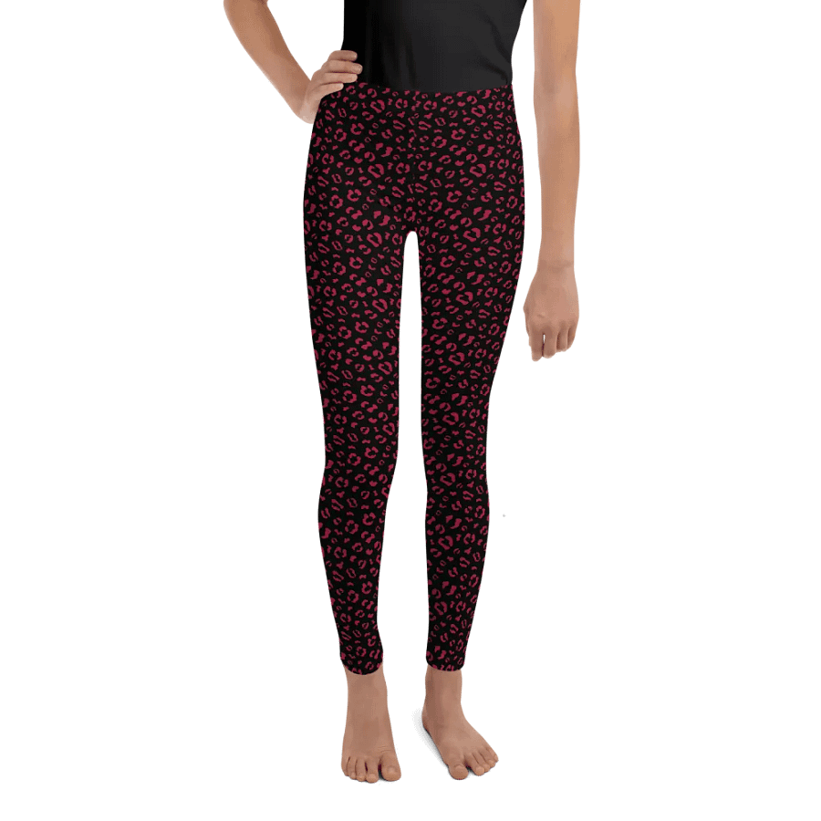 Youth Cheetah Print leggings product image (8)