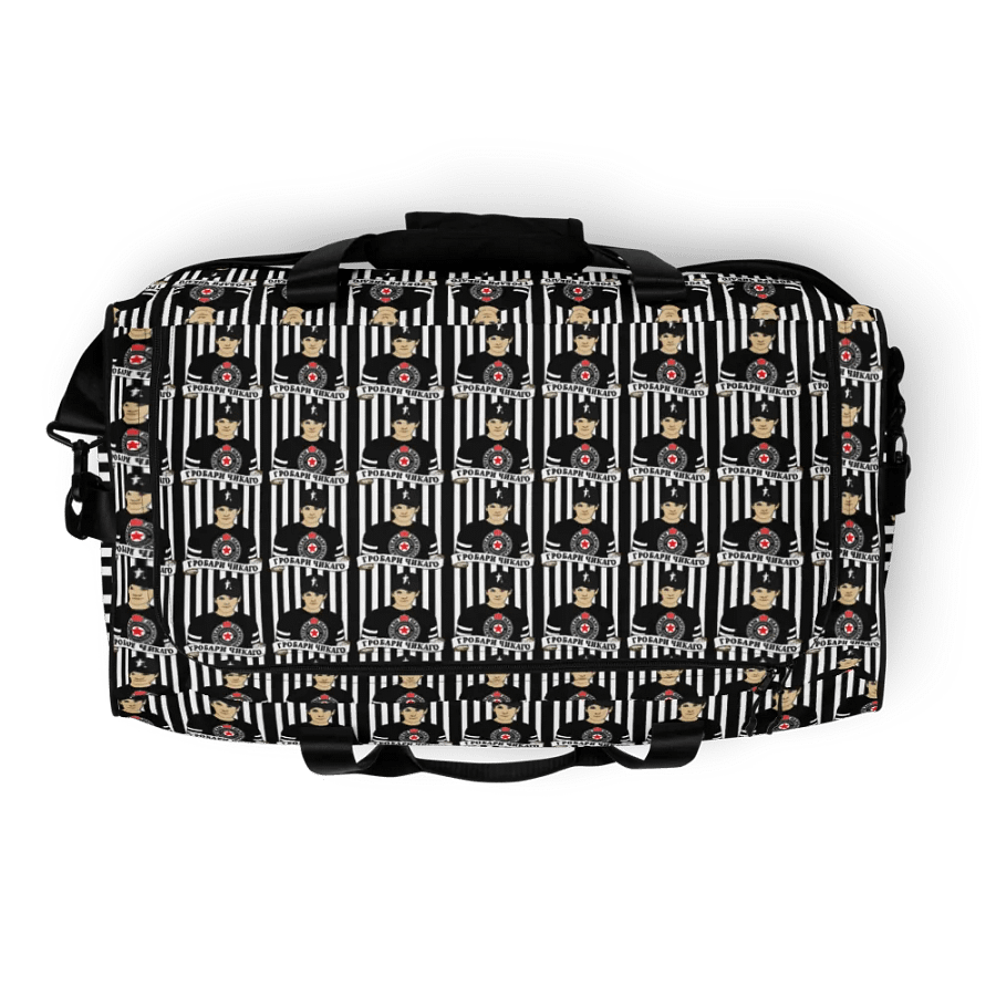 Grobari Čikago KK Partizan All-Over Print Duffle Bag product image (12)