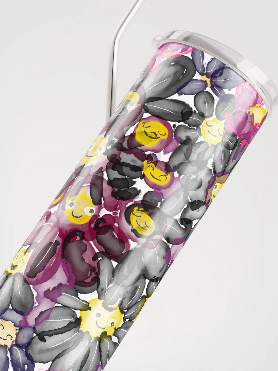 Smiling Faces Stainless Steel Tumbler product image (4)