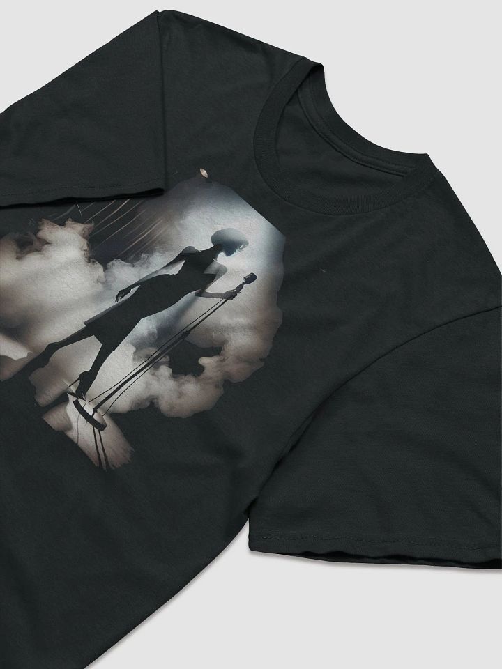 Sultry Jazz Singer Spotlight (Front Print Womens Tee) product image (2)