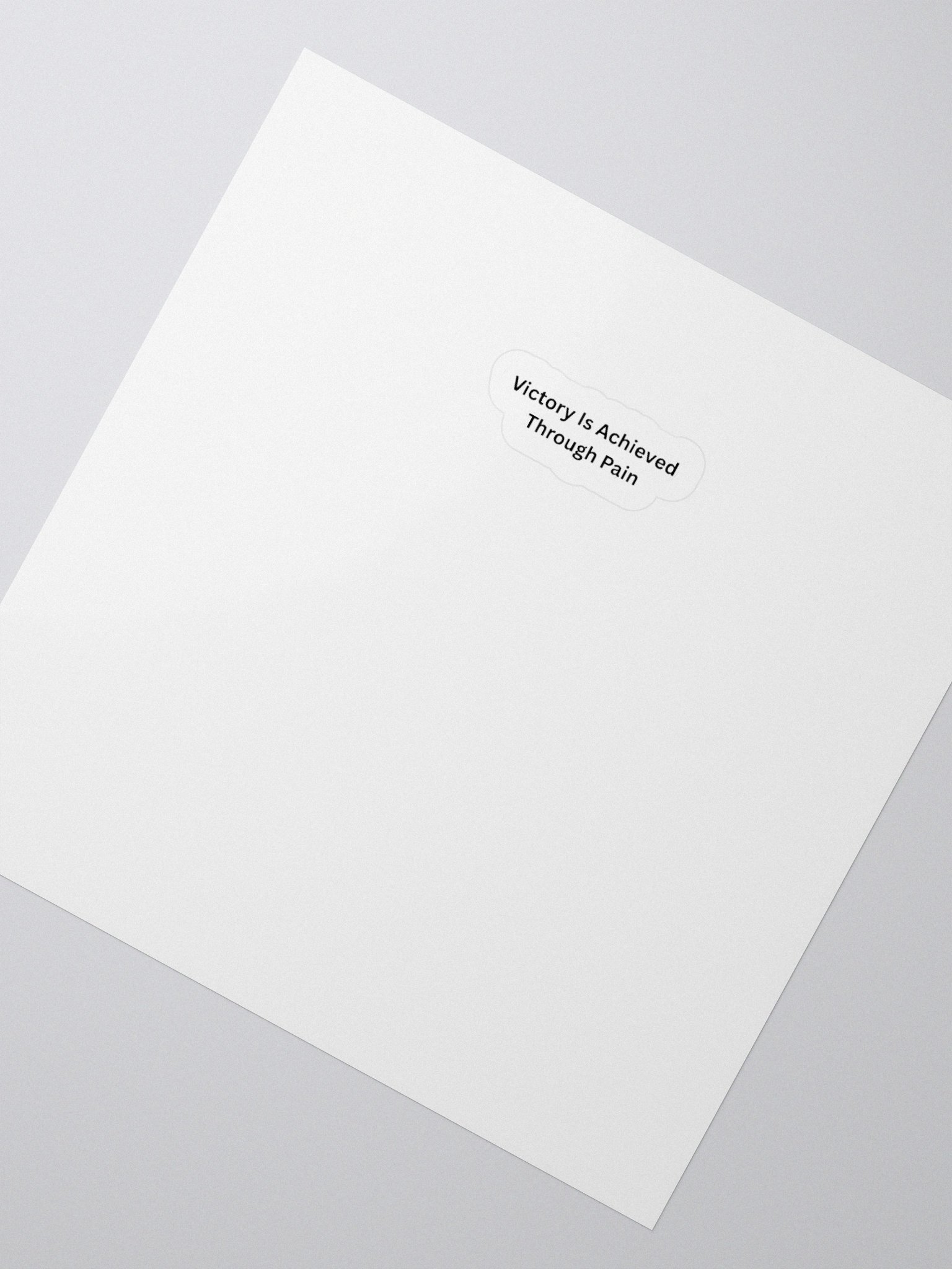 Victory Through Pain Sticker product image (2)