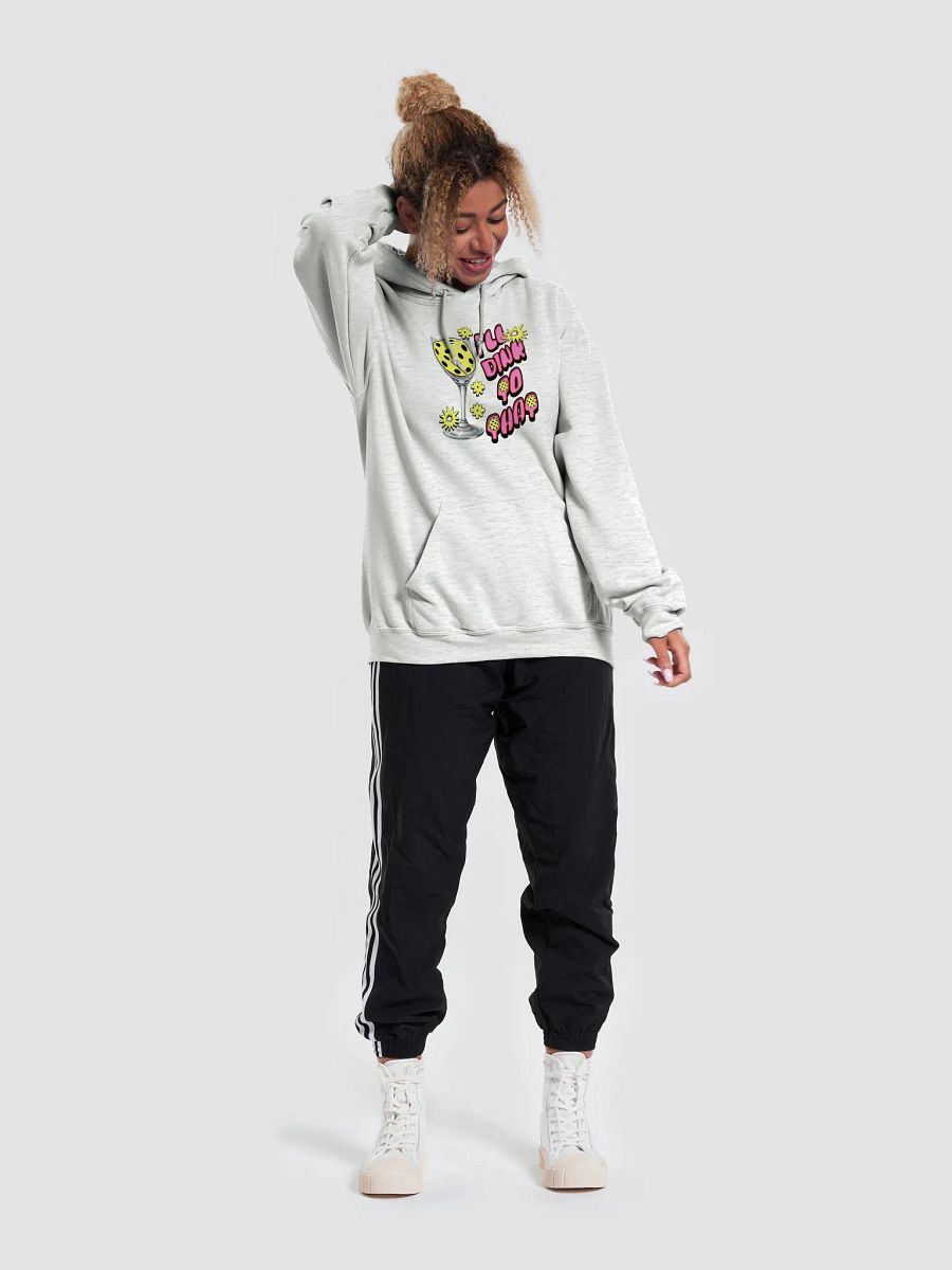 Ill Dink To That Pickleball Starburst Wine Glass Hoodie product image (24)