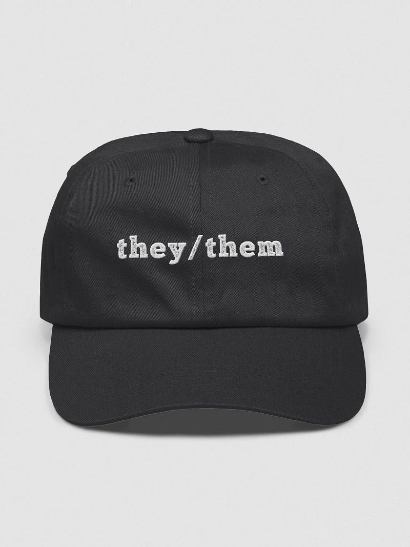 they/them - Embroidered Hat