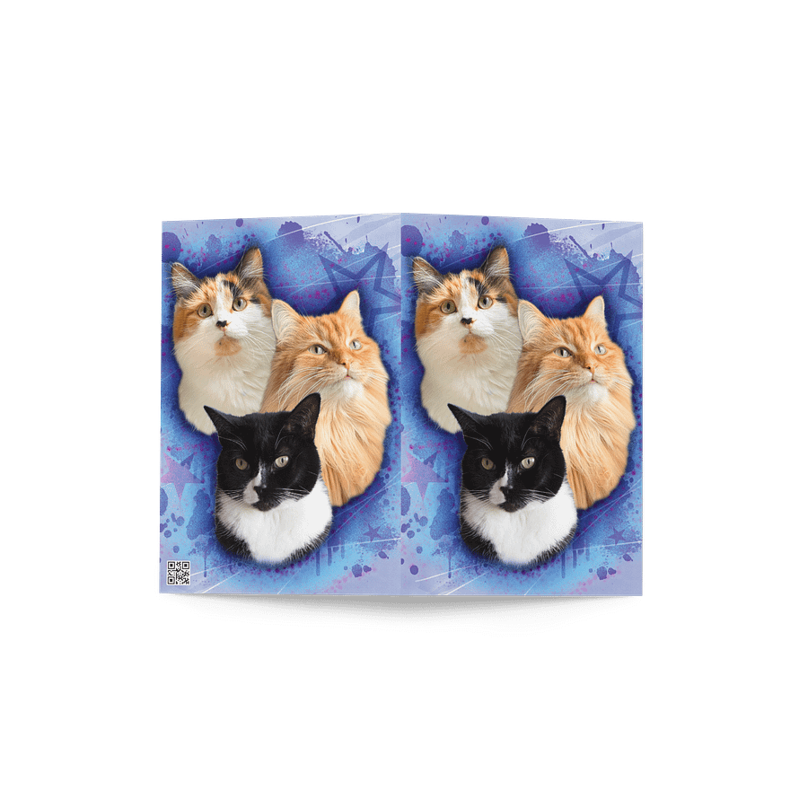 Fluffy Family Greeting Card product image (2)
