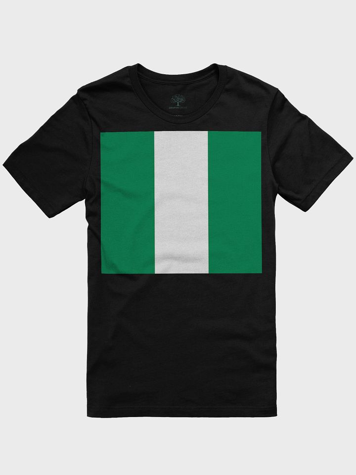 Unisex Supersoft T-Shirt with Exclusive Nigeria Flag Design - Graphic Grove product image (5)