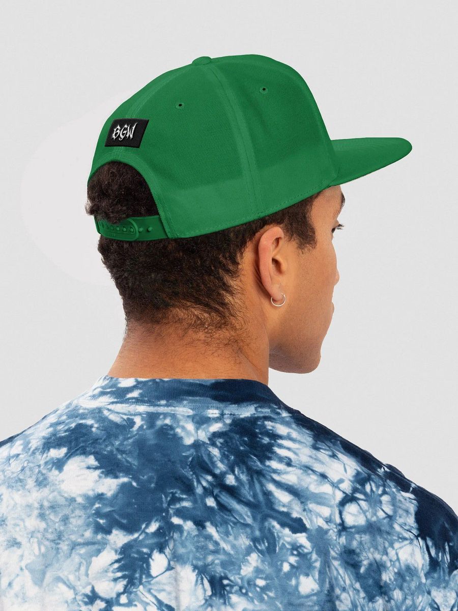 Spiky Monochrome Snapback Cap product image (124)