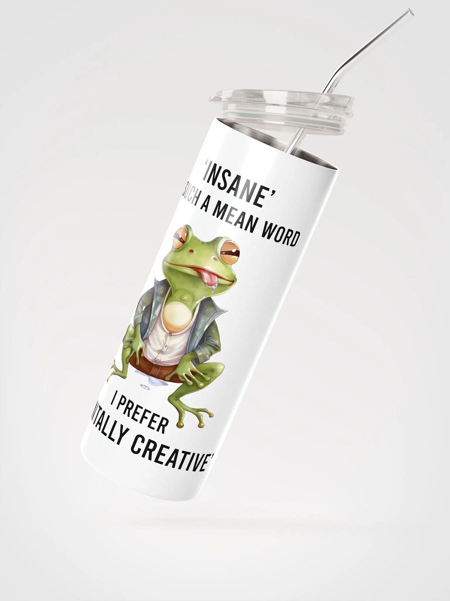 Mentally Creative Frog Tumbler: Embrace Your Unique Perspective! product image (3)