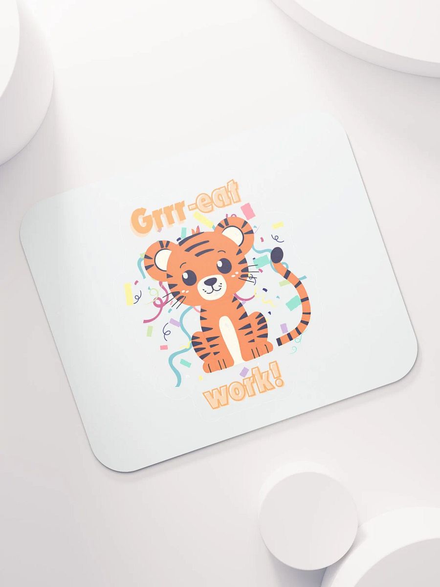 Tiger Grrr-eat Work Mouse Pad product image (7)