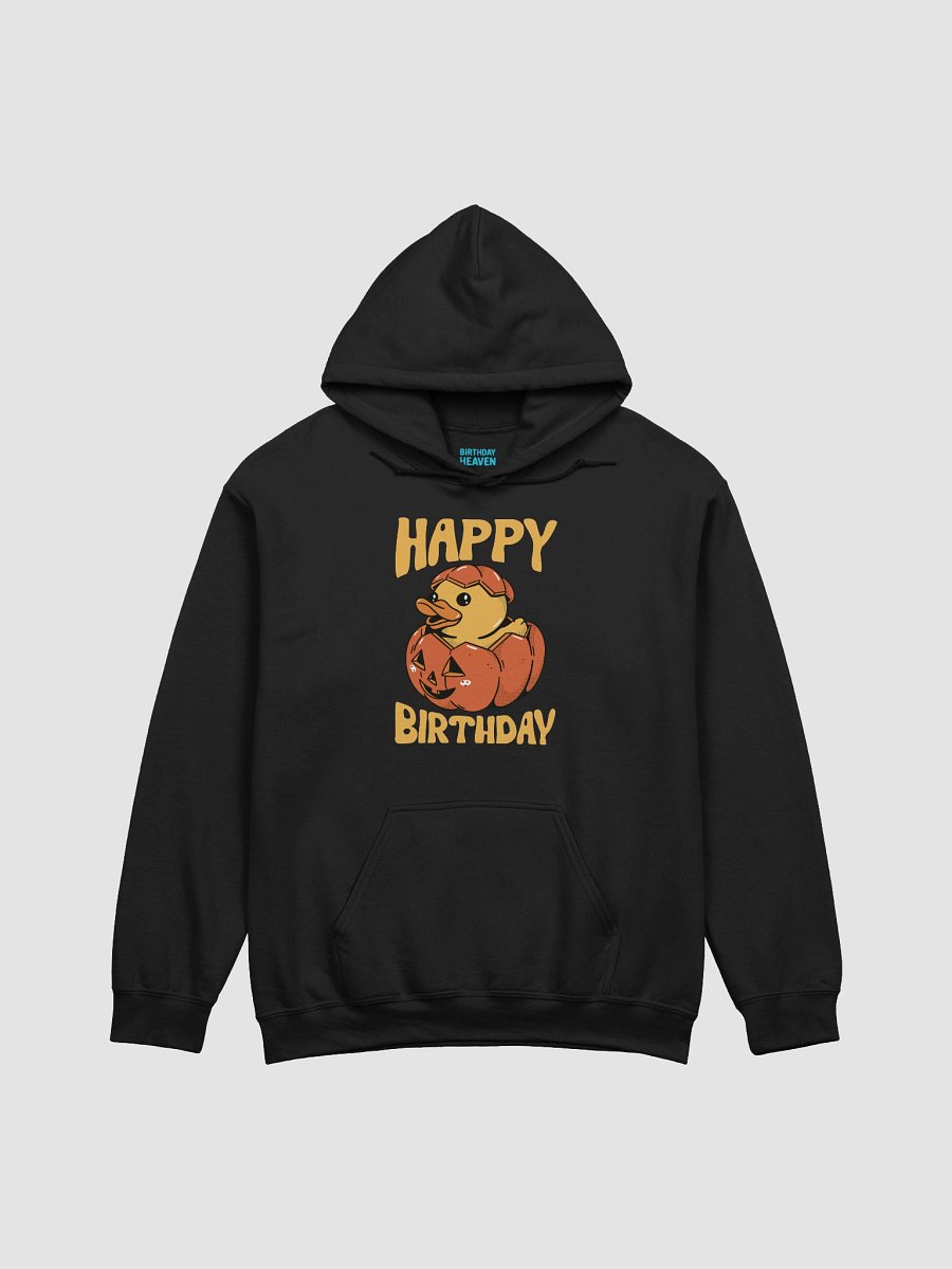 Happy Birthday (Rubber Duck Pumpkin) Hoodie product image (1)