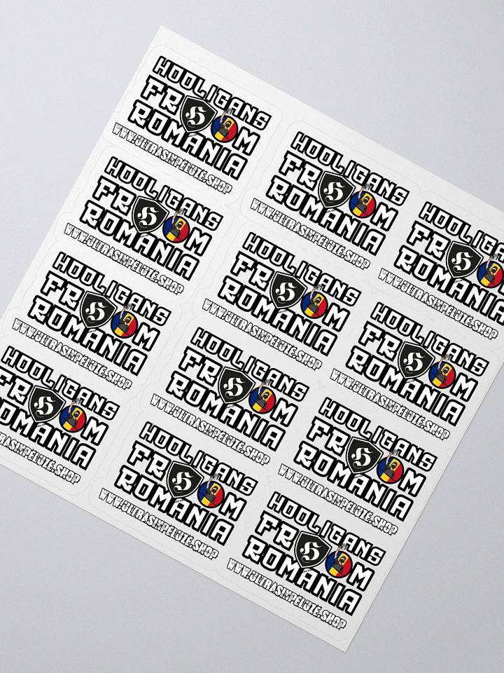 Set 12 stickere Hooligans From Romania product image (2)
