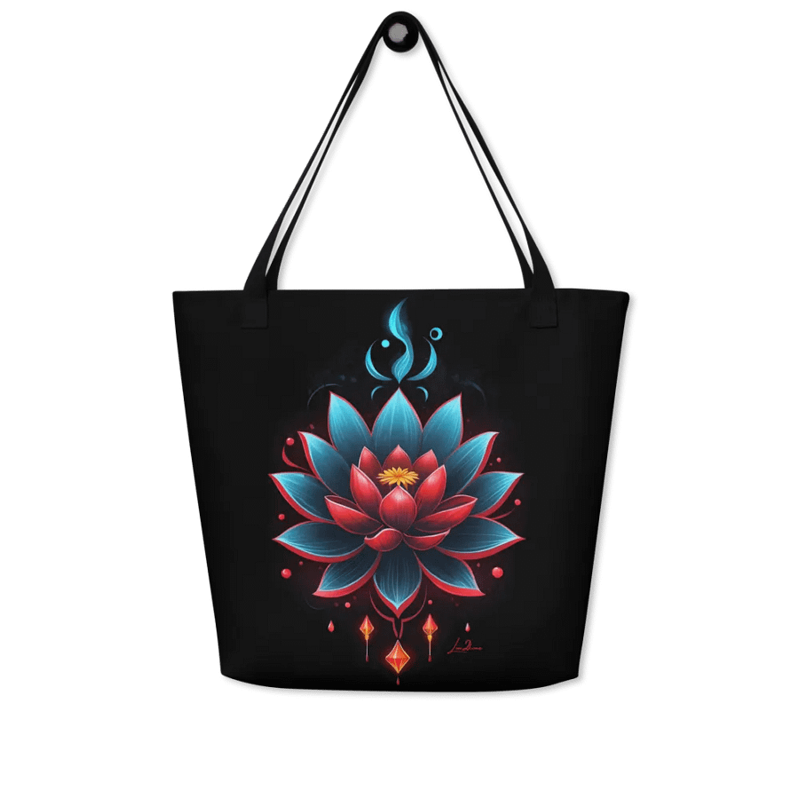 Mystical Lotus Symphony Tote product image (5)