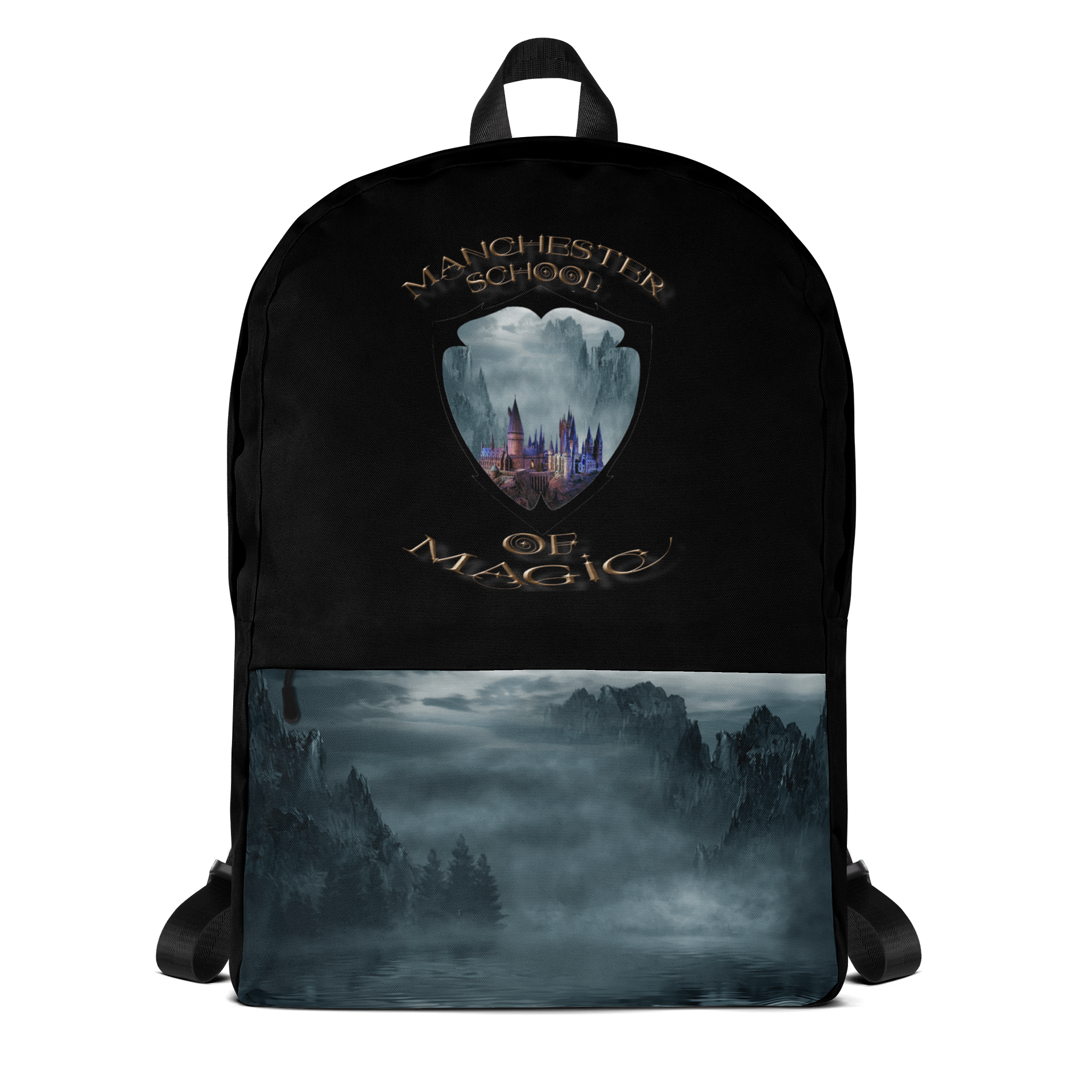 Misty Crest All-Over Print Backpack product image (1)