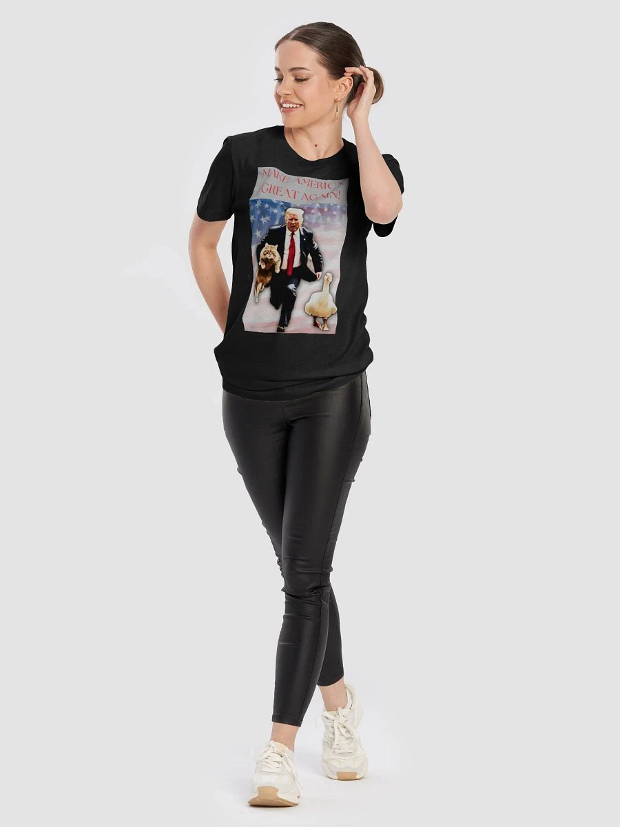 American Trump MAGA shirt with flag product image (10)