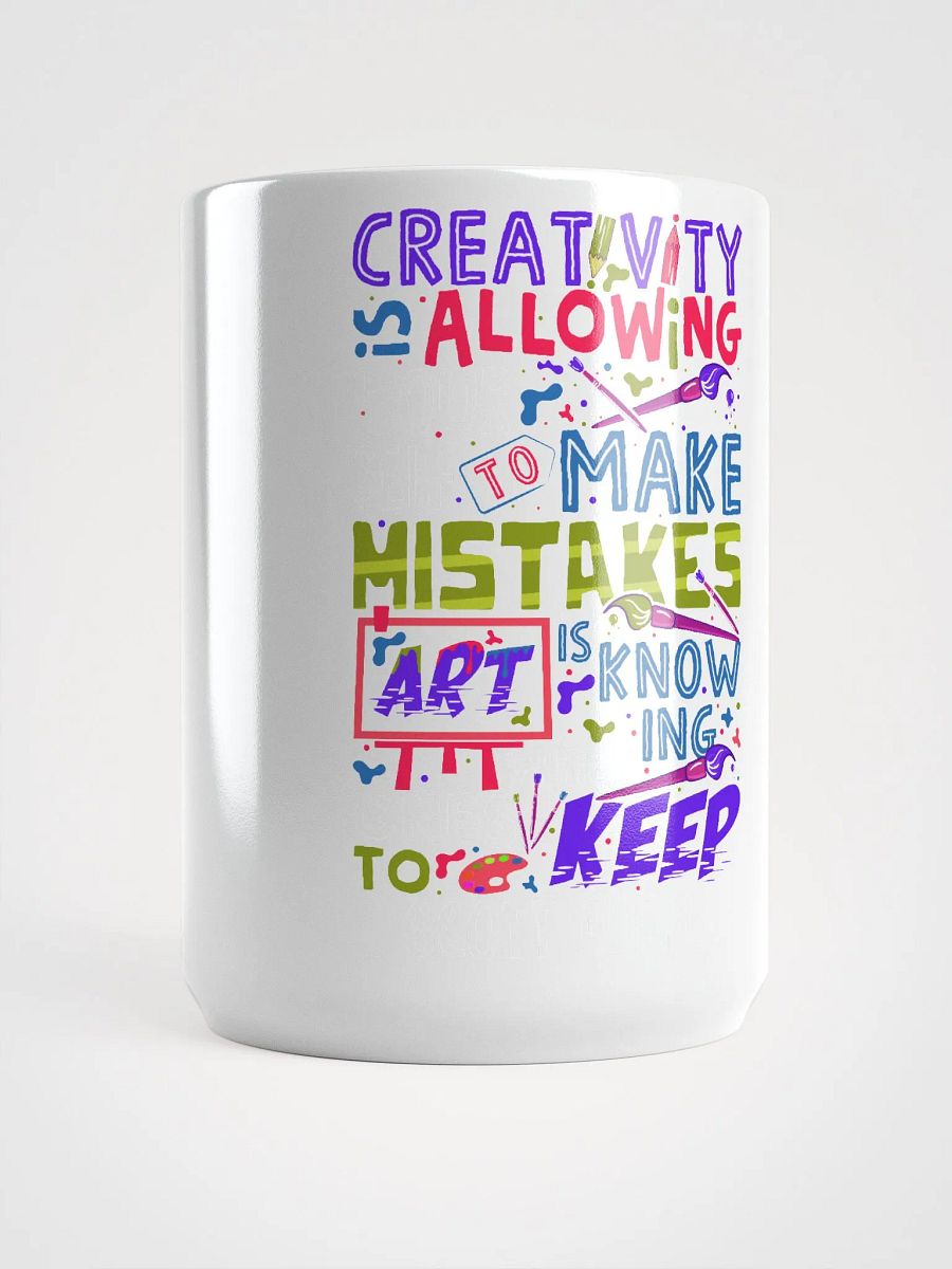 CREATIVITY IS ALLOWING YOURSELF MAKE MISTAKES product image (5)