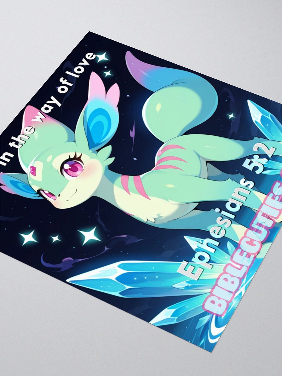 Bible Cuties Victoria - Walk in the way of love Sticker product image (6)