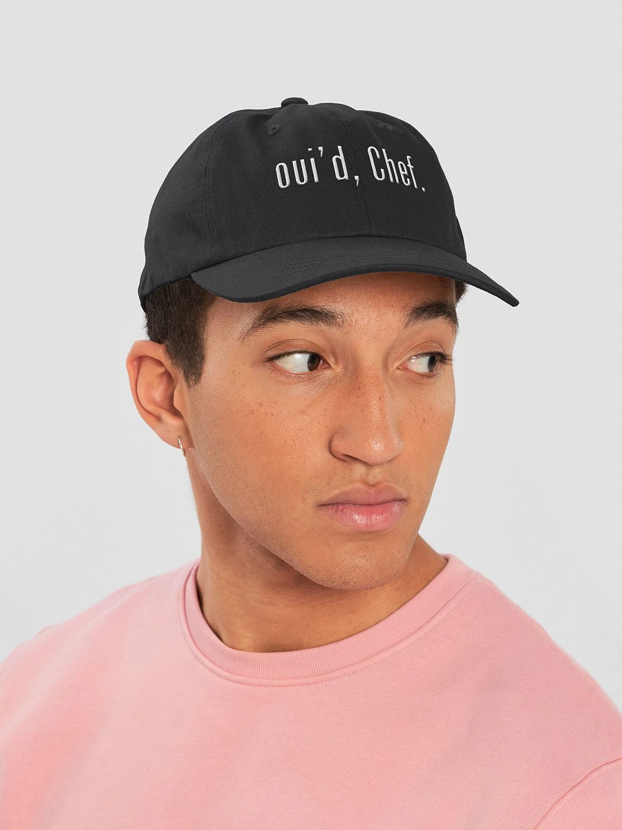 Oui'd Chef Dad Hat(white lettering) product image (6)