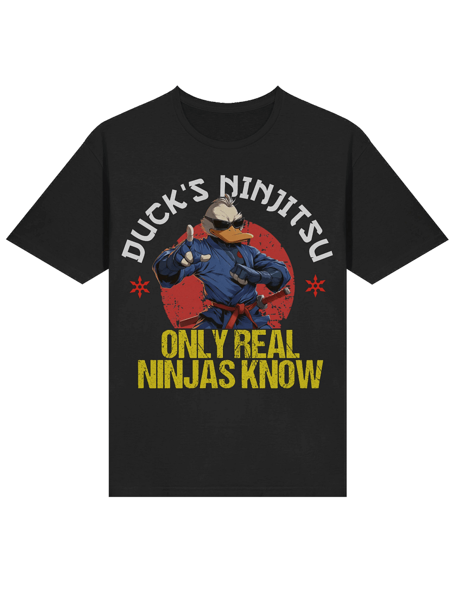 Duck’s Ninjitsu Tee – Only Real Ninjas Know product image (3)