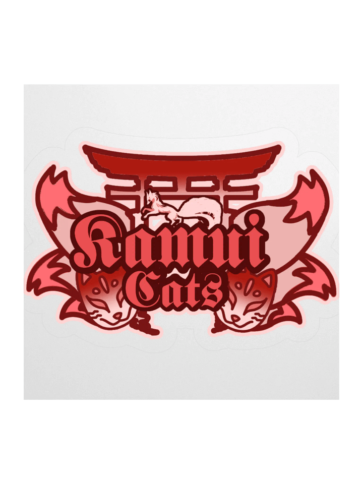 KamuiCats Logo Sticker product image (2)
