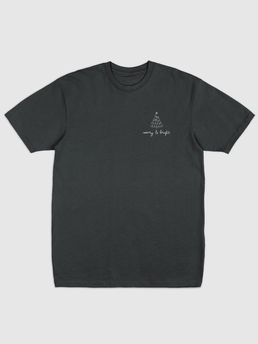 Christmas Men's T-shit | merry & bright | small print product image (1)