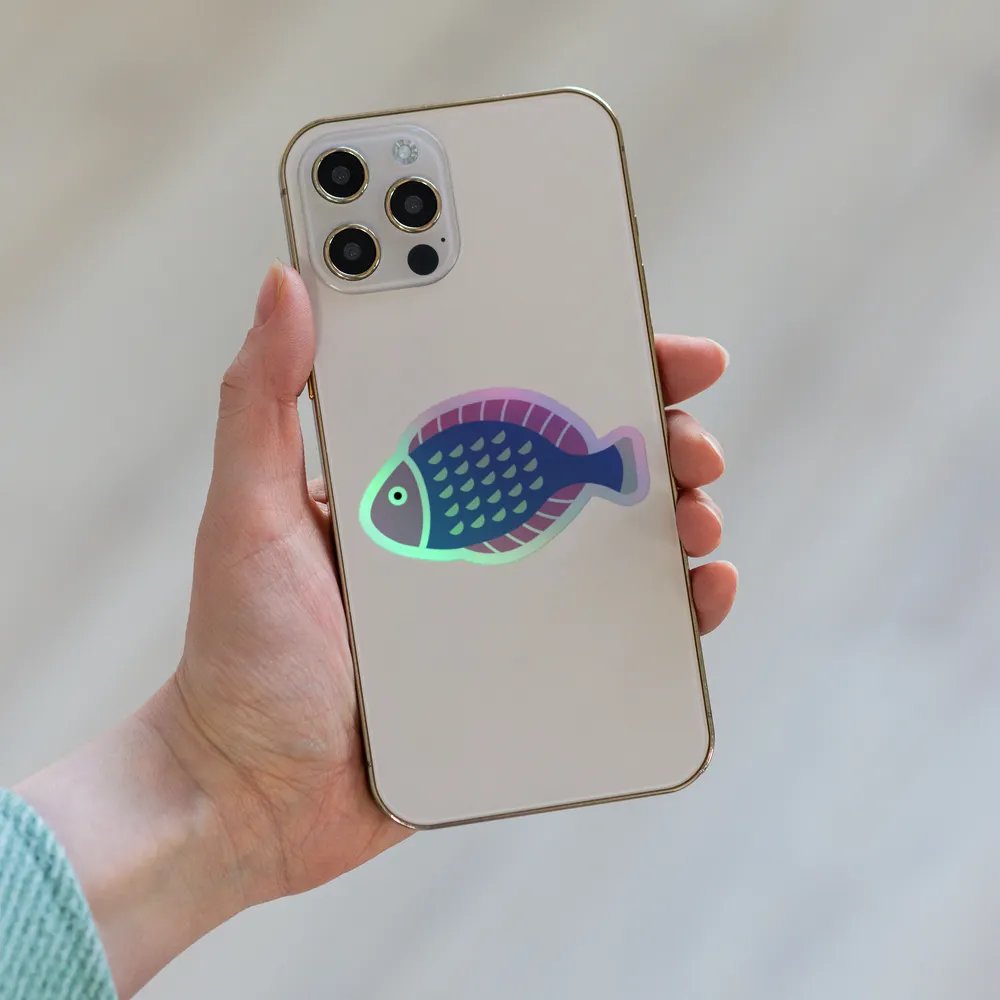 Holographic Fish Frenzy Sticker Sheet product image (8)