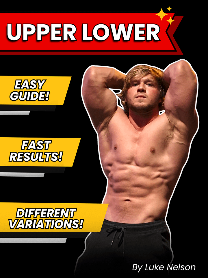 UPPER LOWER Training Plan product image (1)