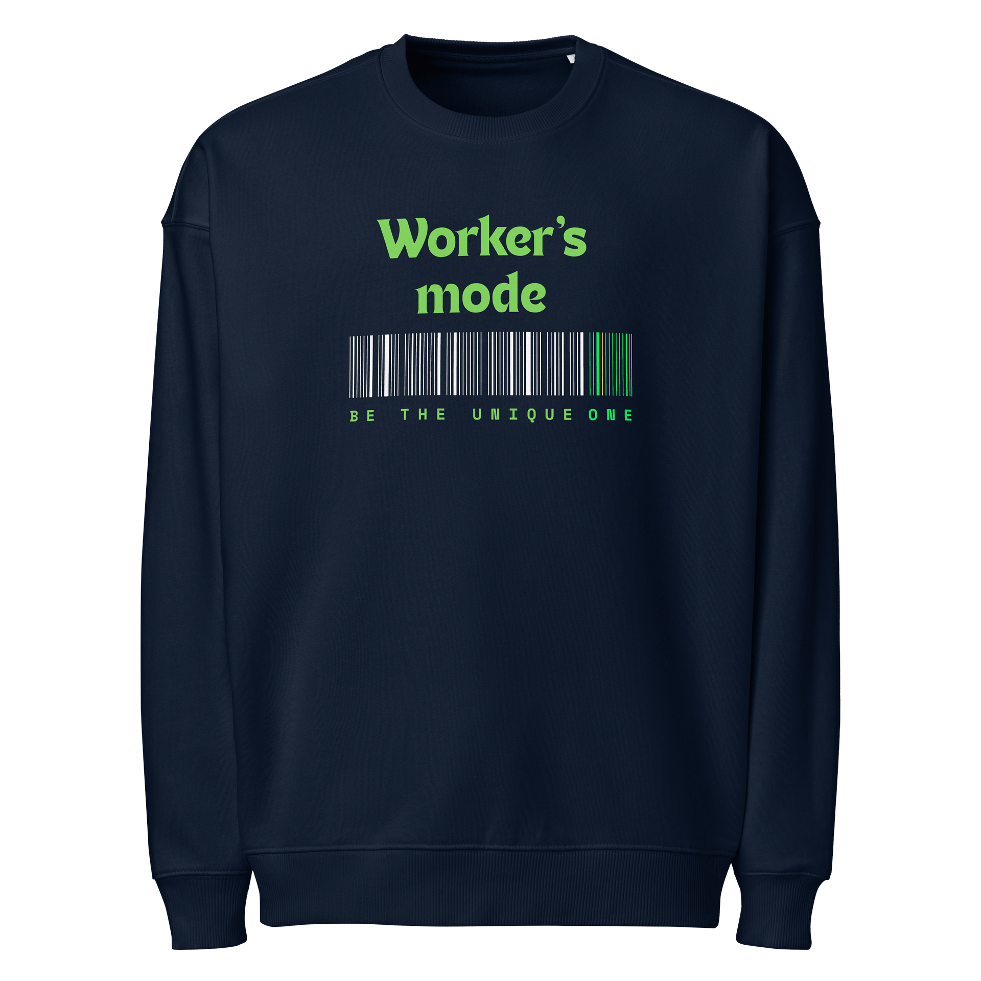 Eco-Friendly 'Worker's Mode' Organic Sweatshirt product image (1)